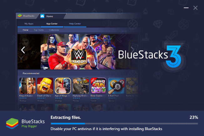 i have to minimize and maximize the window for bluestacks mac